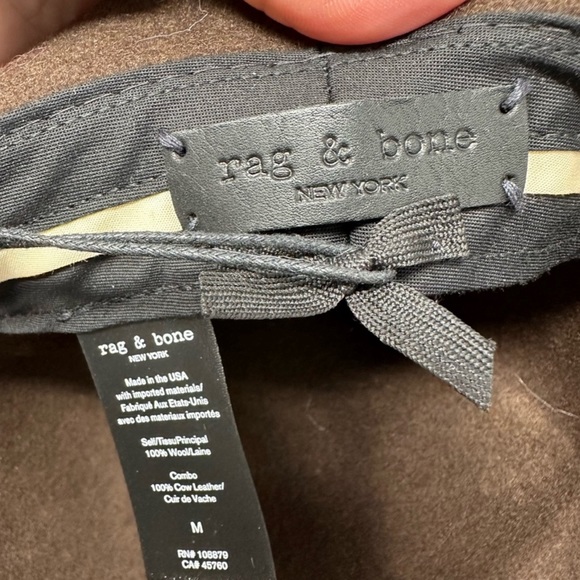 RAG & BONE Brown Melange Hat NWT in Medium - Picture 2 of 7
